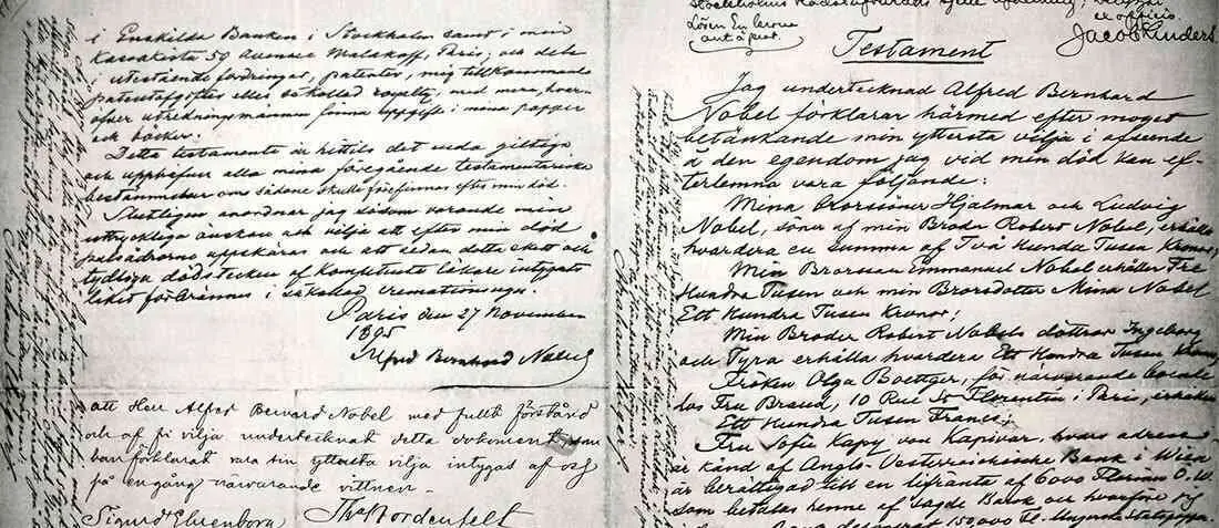 Historic handwritten testament document used to illustrate Mexican will planning