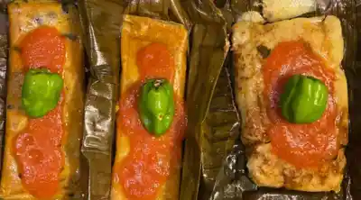Tamales, relleno negro y comida yucateca de diciembre en Valladolid