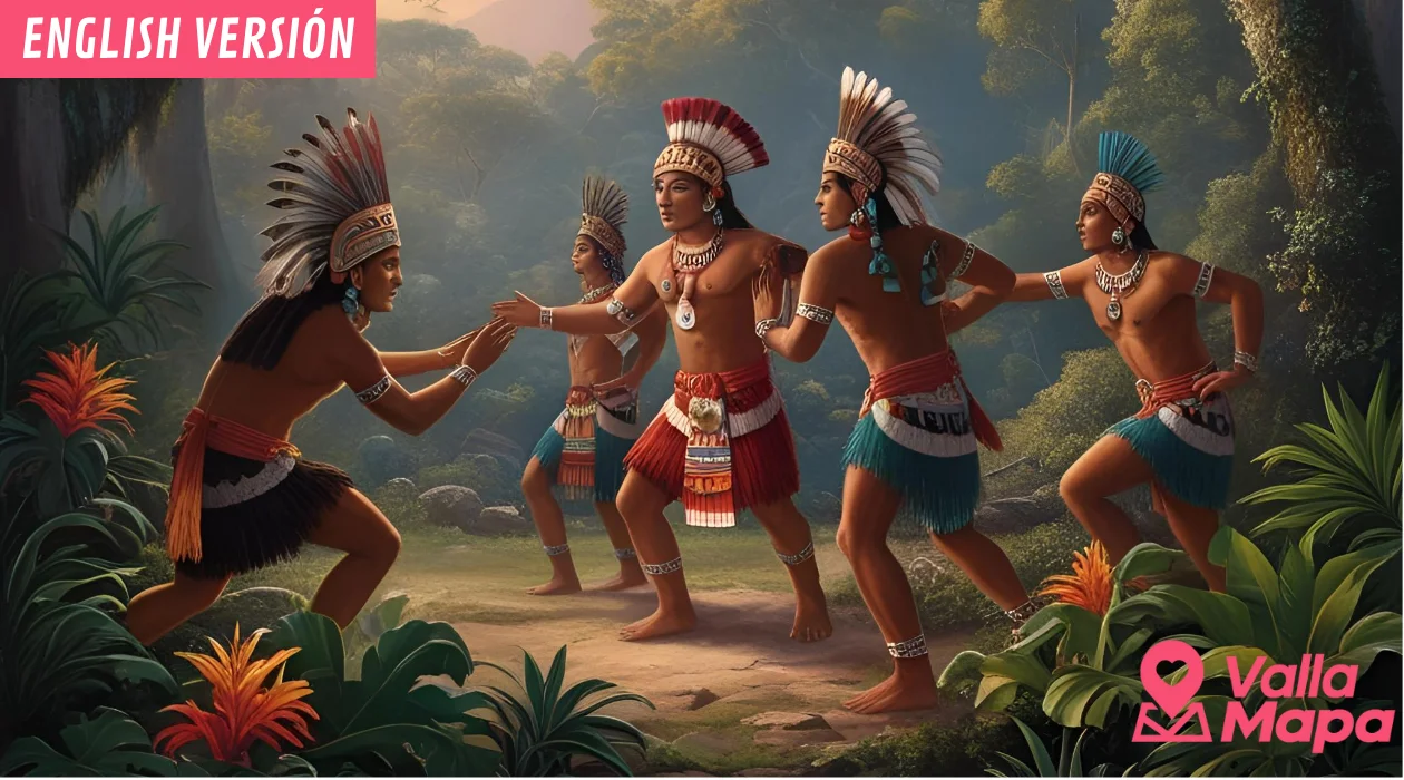 Chechén and Chaka trees in the Yucatán jungle used to explain local legend and visitor safety
