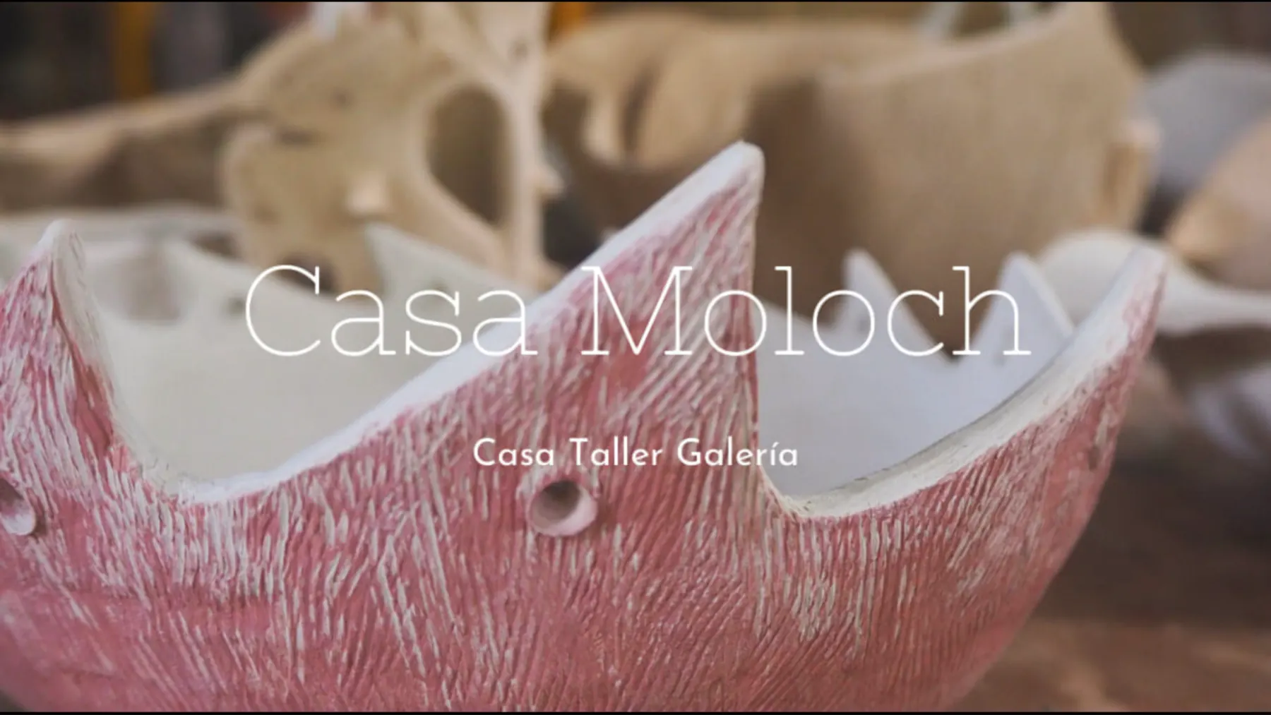 Casa Moloch art gallery and workshop atmosphere in Valladolid with local creative details