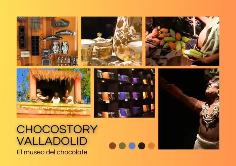 Museo Choco-Story Valladolid con exhibición sobre cacao y chocolate